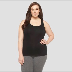 Plus Size Black Tank Top